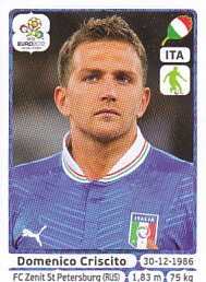 Domenico Criscito Italy samolepka EURO 2012 #322